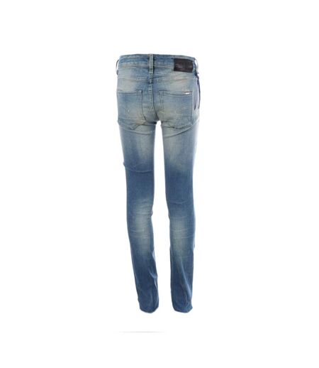 Jean slim bleu clair femme g-star 3301 60654 - w24-l32