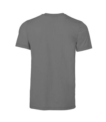 Mens midweight soft touch t-shirt charcoal Gildan