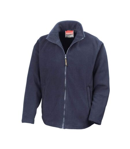 Mens High Grade Microfleece Horizon Showerproof Breathable Jacket Veste Respirante En Micropolaire De Haute Qualité Bleu Marine Result