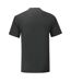 T-shirt Iconic Homme Noir Fruit Of The Loom-2