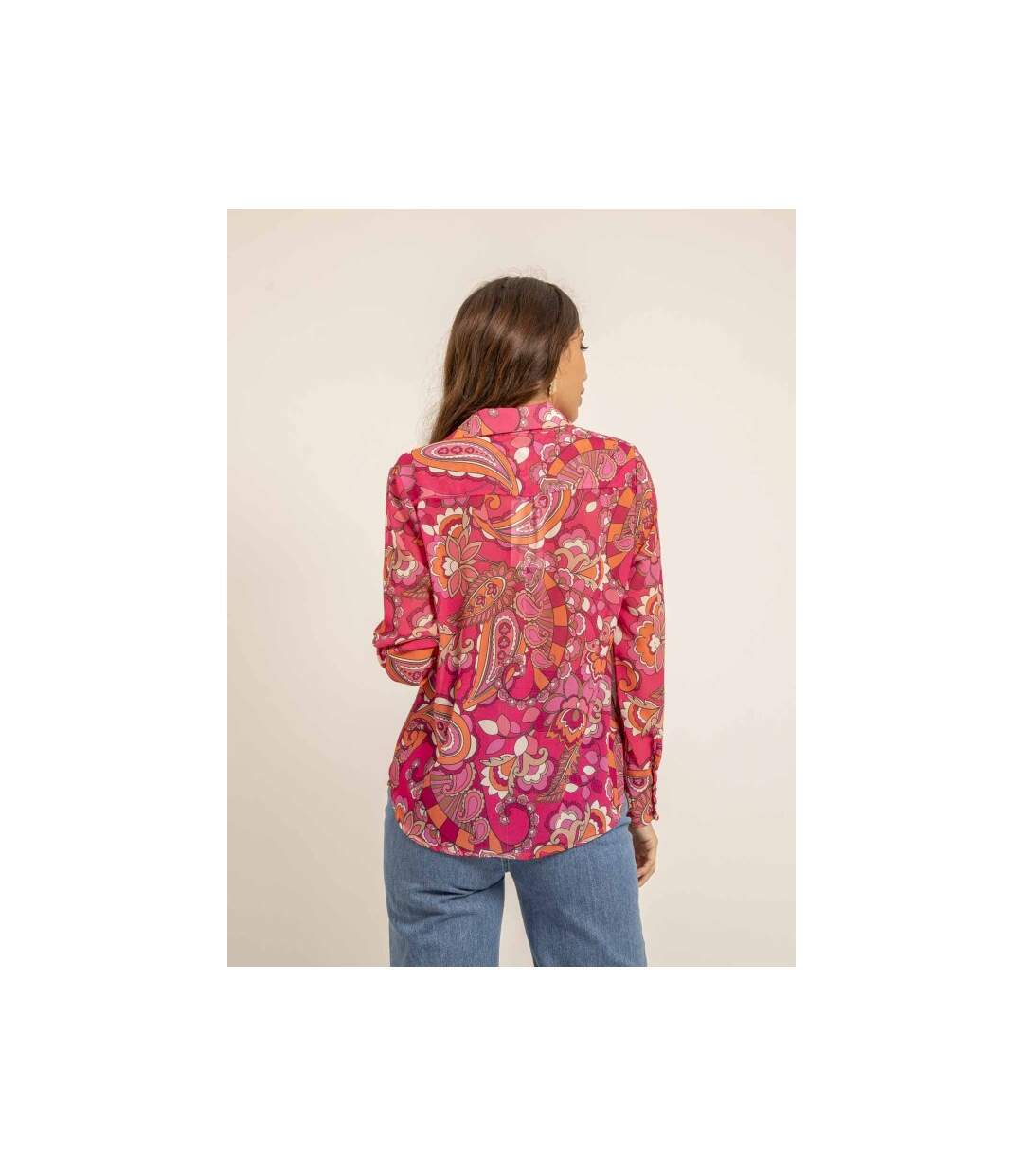 Chemise voile motifs ONICHI - Dona X Lisa-3