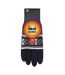 Mens Winter Warm Soft Fleece Lined Thermal Gloves-2