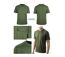 Tee-shirt Chasse LY0600 Homme Ledertys avec Renforts Épaules Kaki-4