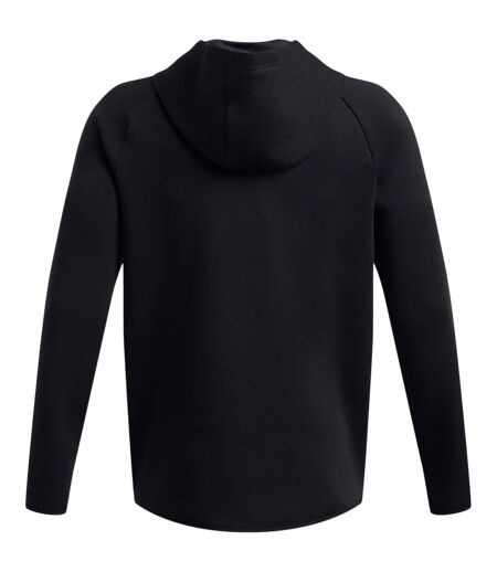 Mens Raglan Athletic Hoodie Black Under Armour