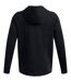 Mens Raglan Athletic Hoodie Black Under Armour-4