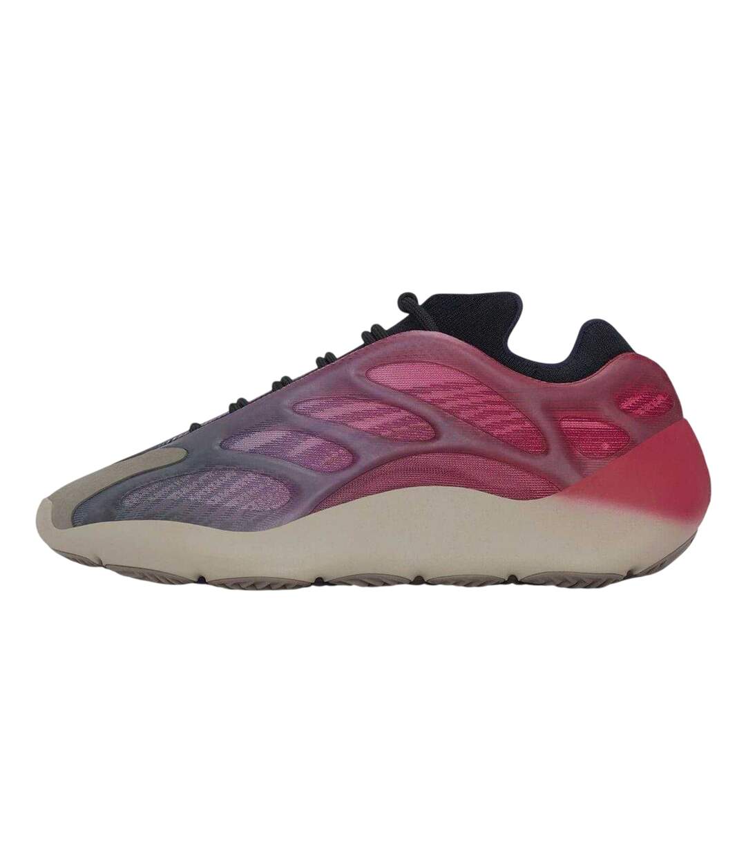 Baskets Motif/style Dégradé Boost V3 Homme Rose Foncé Violet Yeezy-2