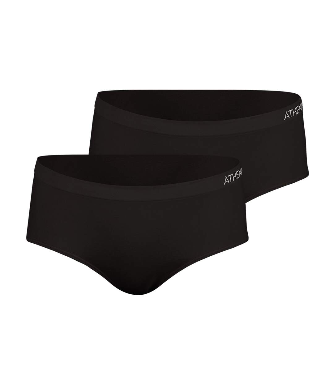 Lot de 2 hipsters sans coutures femme My Petit Prix Athena-1