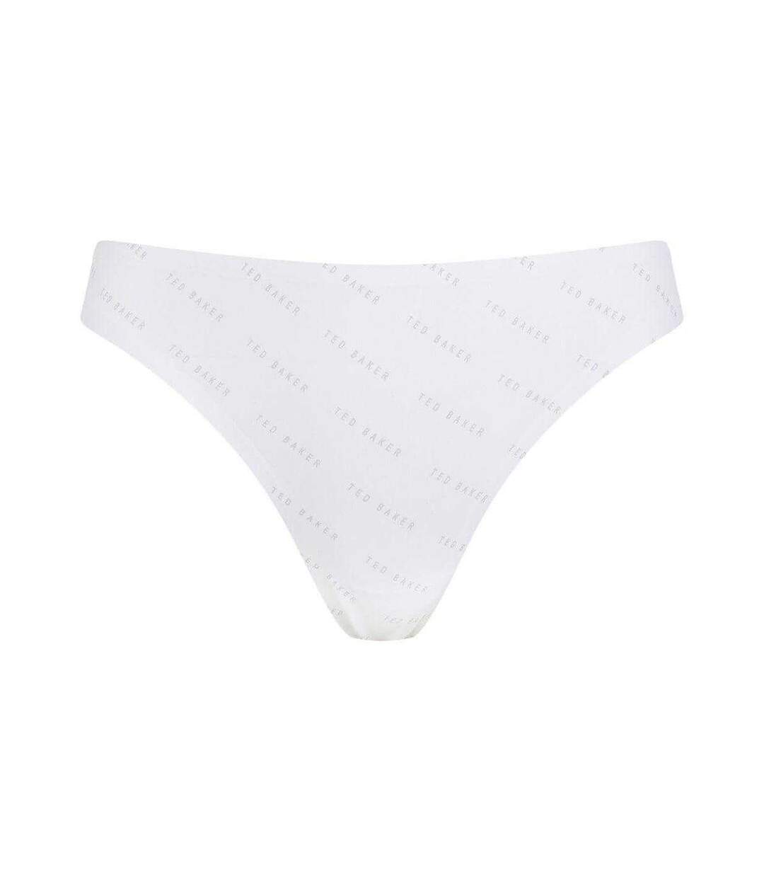 Lot De 3  Strings Motif/style Logo Femme Noir Blanc Ted Baker-4