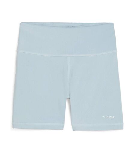 Short de sport bleu femme puma fit tight
