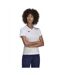 T-shirt Entrada Femme Blanc Adidas-1
