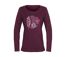 Tee-shirt violet MAYFLOWER NACHO2 à manches longues : style et douceur coton-5