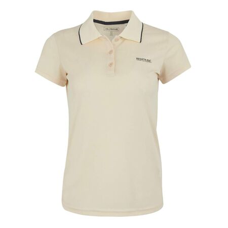 Polo manches courtes maverick femme vanille clair Regatta