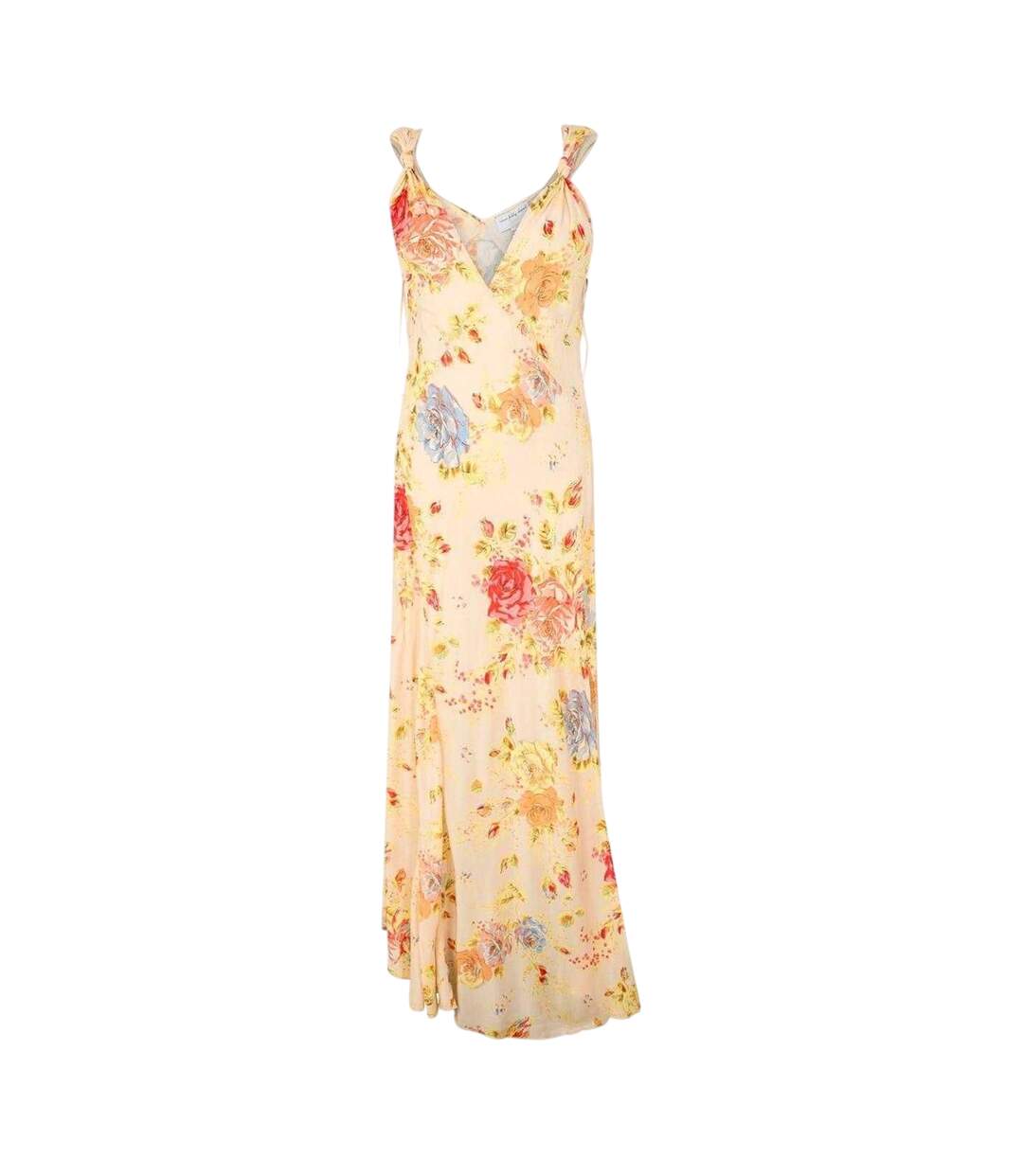Womens/ladies Sofia Slip Dress Cream Never Fully Dressed-2