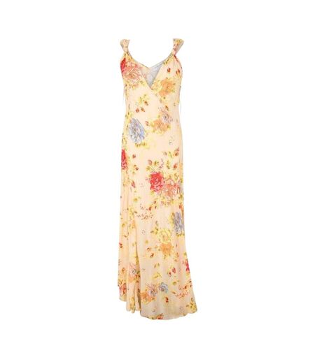 Womens/ladies Sofia Slip Dress Cream Never Fully Dressed
