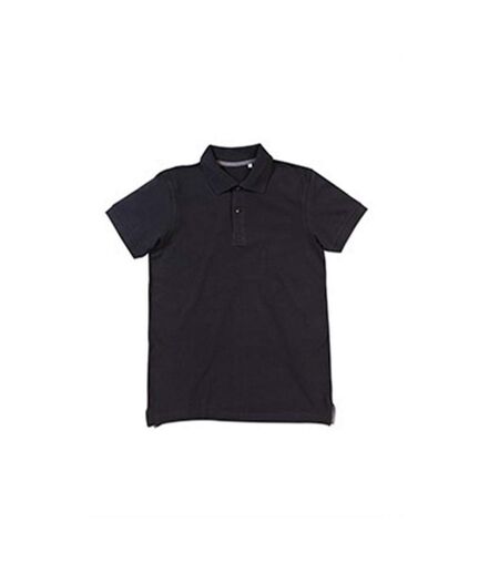 Polo Henry Hommes Noir Stedman