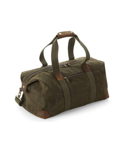 Sac de sport heritage taille unique vert kaki Quadra