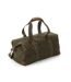 Sac de sport heritage taille unique vert kaki Quadra-1