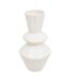 Soliflore en Céramique Soleya 14cm Blanc-1
