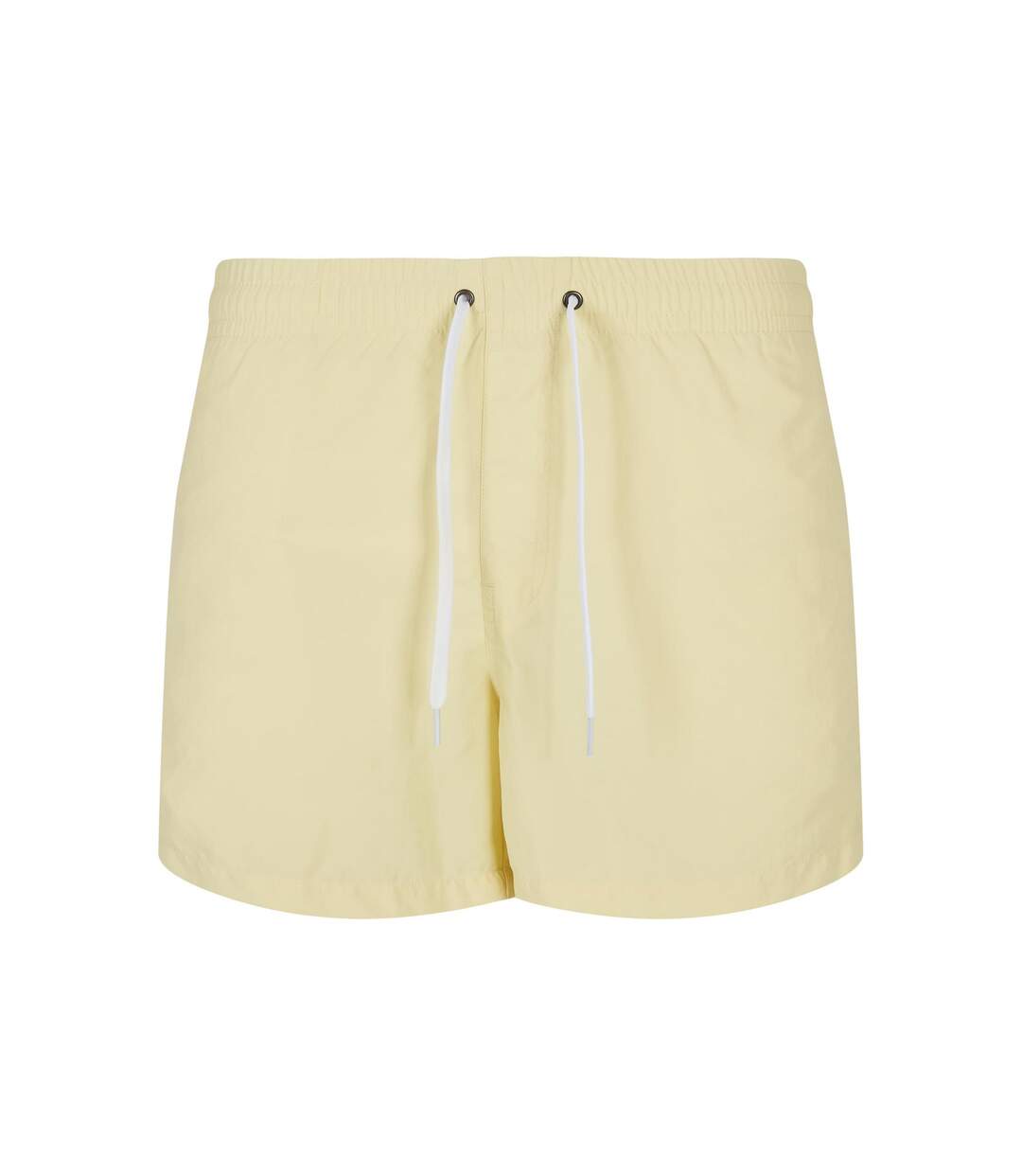 Short De Bain Homme Jaune Pâle Build Your Brand-1