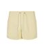 Short De Bain Homme Jaune Pâle Build Your Brand-1