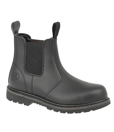 Chaussures Montantes De Sécurité Steel Unisexe Noir Amblers
