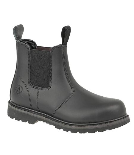 Chaussures Montantes De Sécurité Steel Unisexe Noir Amblers