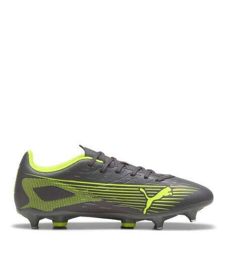 Mens Ultra Play Cleated Soft Ground Football Boots Matted Silver Puma