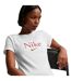 Womens/ladies Cropped T-shirt White Nike-4