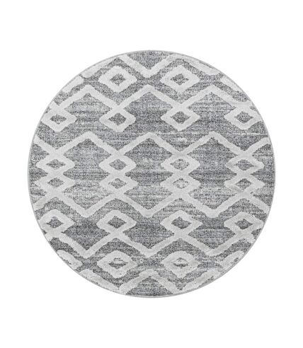 Tapis salon et chambre tissé motif scandinave PISTIOUL