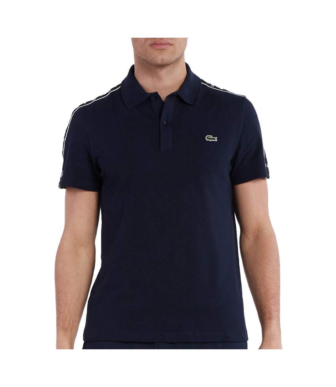Polo marine homme lacoste ph7398-1