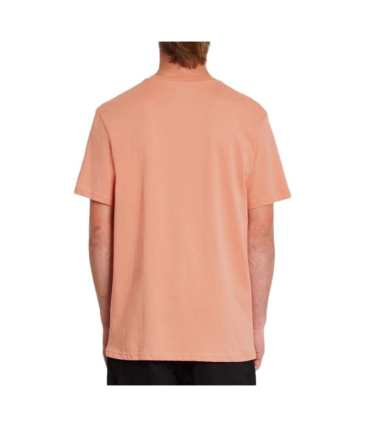 T-shirt Orange Homme Volcom Peaking