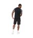 Mens Branton T-shirt Black Crosshatch-3