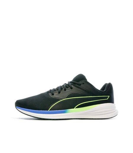 Chaussures de running noir homme puma fizzy lim