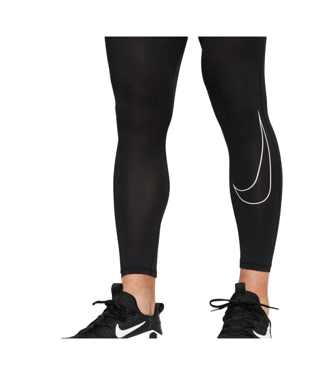 Legging Noir Homme Nike Tight - L-3