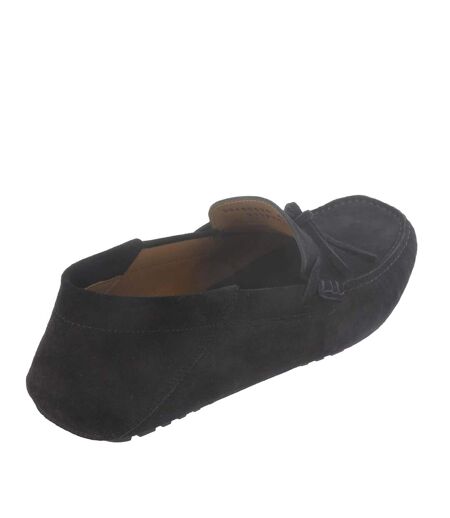 Mocassins Driver Homme Bleu Foncé Boss
