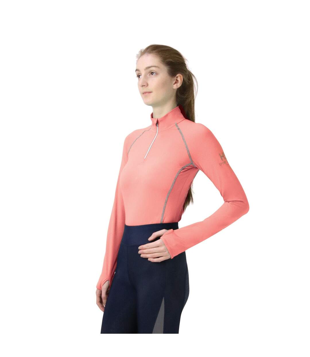 Sous-vêtement thermique femme corail rose Hy Sport Active-1