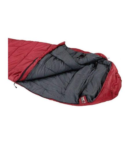 Sac De Couchage Momie Camping Redwood Régulier Bordeaux Gris High Peak