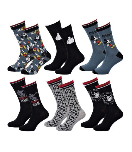Chaussettes Mickey - Pack de 6