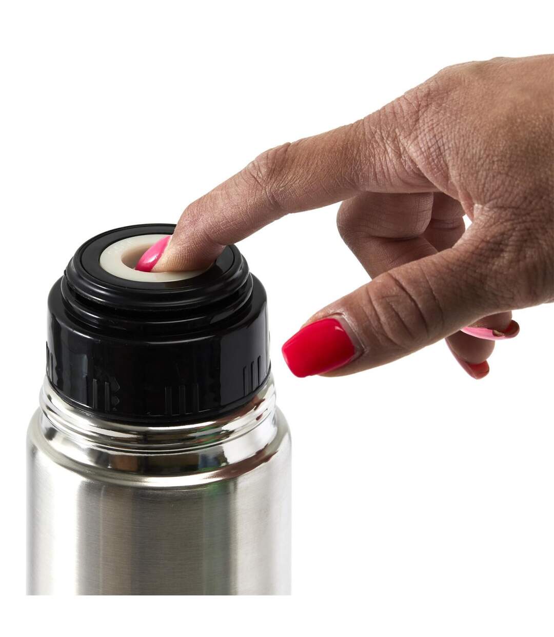 Bouteille Isotherme Inox Transport 1L Argent-4