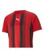 T-shirt Motif/style À Rayures Team Liga Homme Rouge Noir Blanc Puma-3