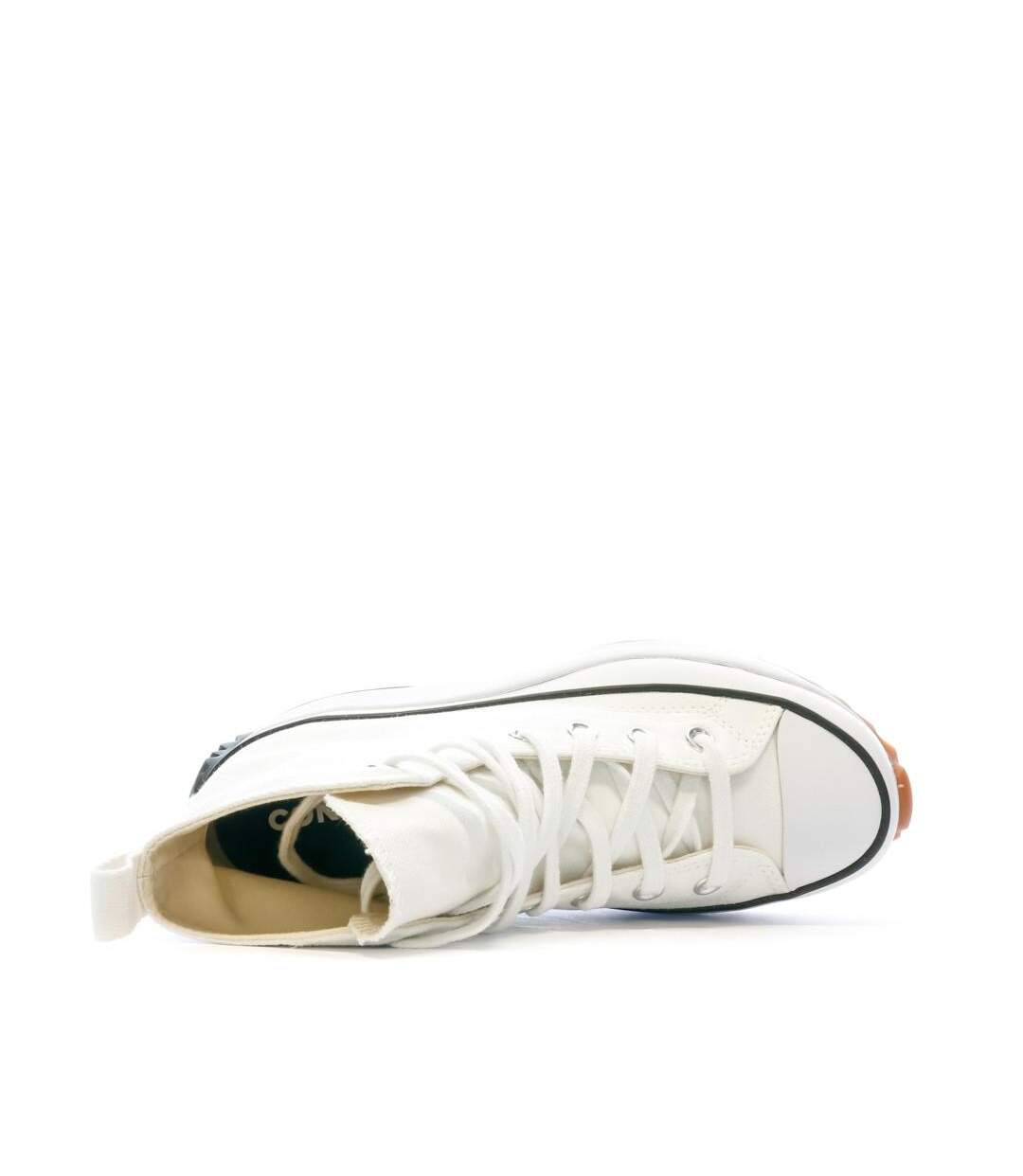 Baskets blanches mixte converse run star hike-4