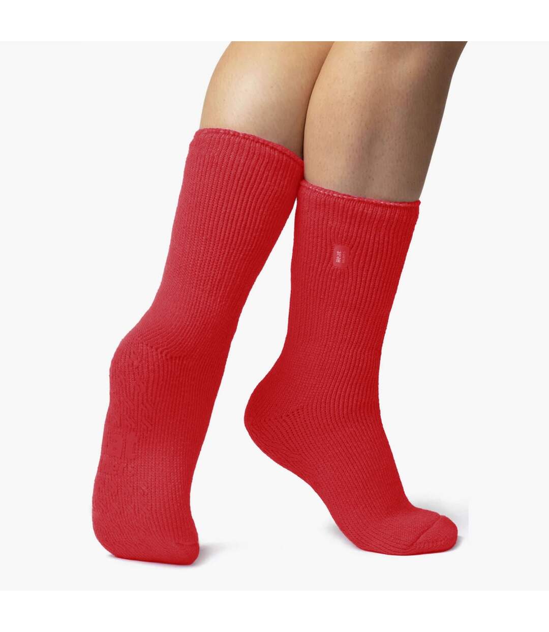 Chaussettes Femme Hiver Thermiques Antidérapantes-4