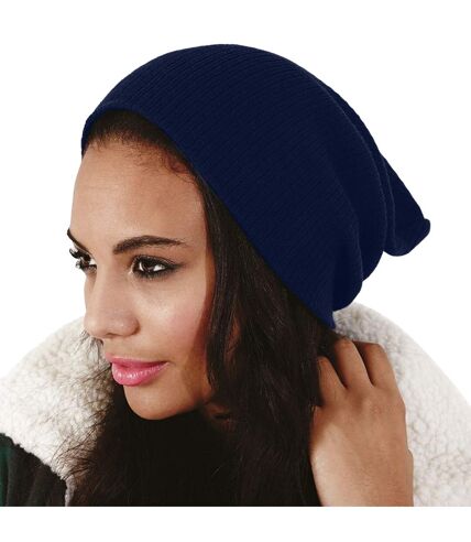 Bonnet adulte unisexe bleu marine Beechfield