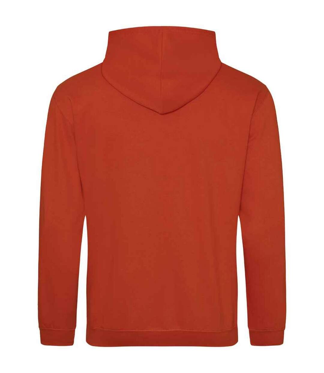 Sweat à capuche college adulte orange foncé Awdis