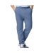 Pantalon De Jogging Softstyle Homme Bleu De Gris Gildan-1