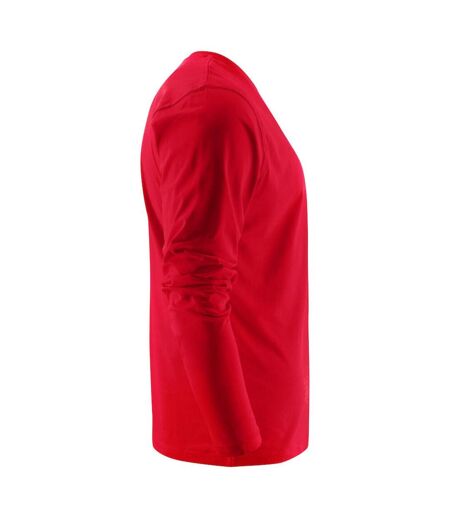 Unisex Adult Heavier Pro Long-sleeved T-shirt Red Printer