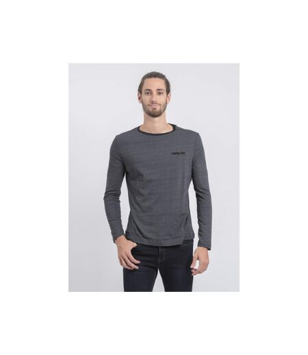 T-shirt manches longues col rond pur coton JACOU