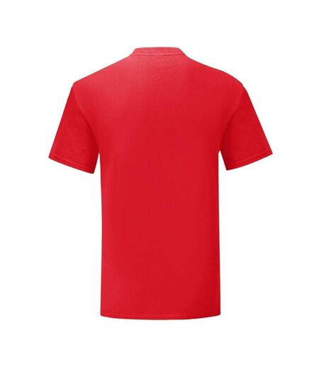Mens Iconic 150 T-shirt Red Fruit Of The Loom
