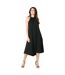 Robe mi-longue femme noir Principles