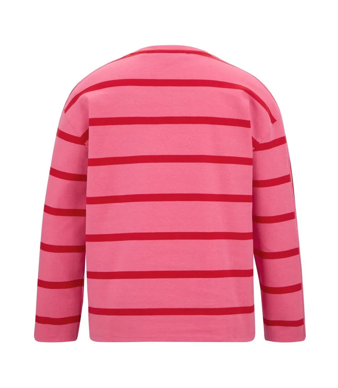 Sweat Motif/style À Rayures Avira Femme Rose Limonade Rouge Regatta-3